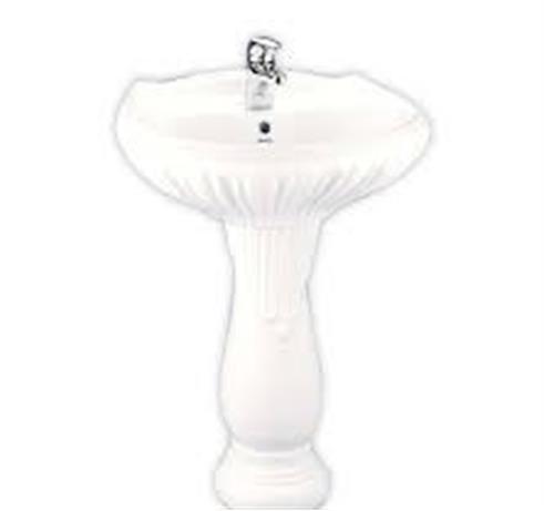 روشویی با پایه آدنیس 65 محصول چینی بهداشتی آرمیتاژ